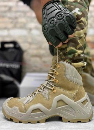 Тактические берцы, военная обувь койот, армейские ботинки кроссовки2 фото