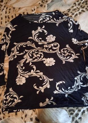 Блузка с четвертным рукавом