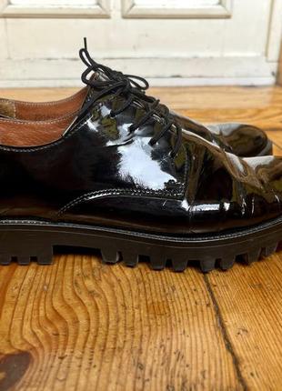 Туфли кожаные tomfrie, оксфорды, 39 р.4 фото