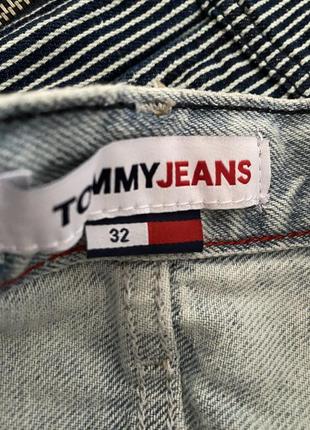 Шорты tommy hilfiger джинсы голубые бренд оригинал9 фото