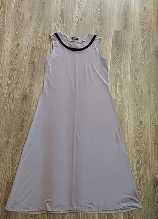 54-56шикарное светлое летнее платье плаття сукня сарафан