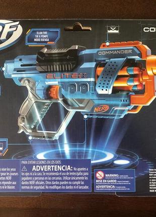 Бластер нерф hasbro nerf elite 2.0 commander rd-6 blaster5 фото