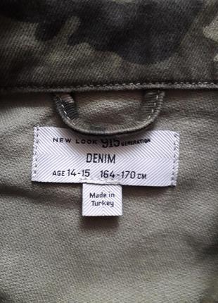 Пиджак джинсовий піджак "denim" турція. підлітковий2 фото