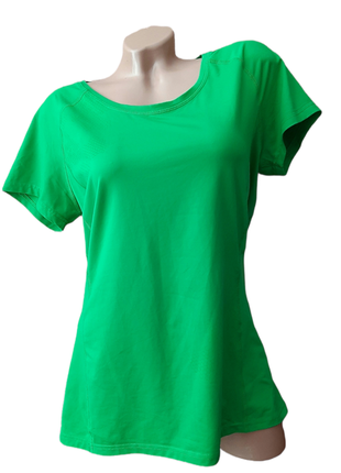 💛🌺💙 крутая спортивная  футболка  красивооо цвета сочной травы1 фото