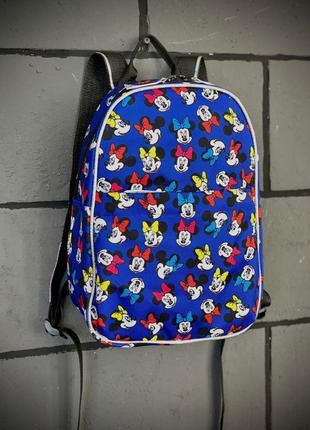 Рюкзак з мікі маусом синій / порфель1 фото