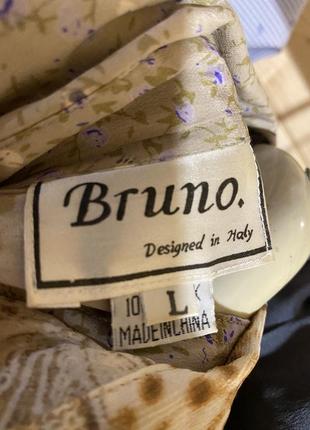 Bruno шовкова вінтажна блуза6 фото