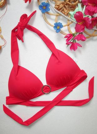 Шикарный красный верх лиф от купальника f&f 🍒🌺🍒