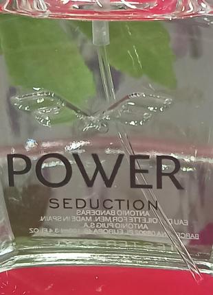 Туалетна вода antonio banderas power of seduction man edt, тестер2 фото