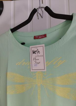 Женская футболка  хлопок  в ассортименте турция4 фото