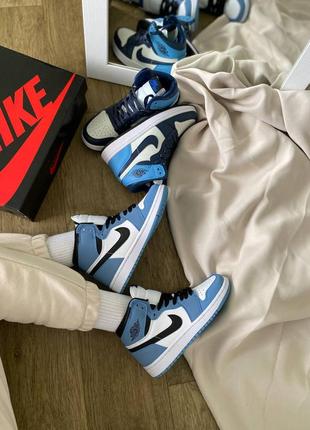 Кросівки найк айр джордан 1 високі nike air jordan 1, жіночі кросівки, жіночі кросівки найк джордан