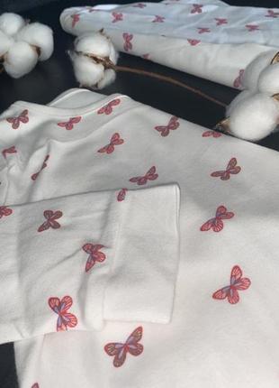 Піжама для дівчаток метелики