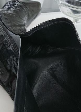 Идеальные ботфорты из тонкой лаковой кожи от pura lopez6 фото