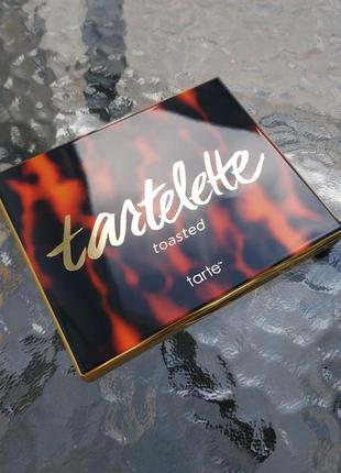 Палетка тіней tarte tartelette toasted4 фото