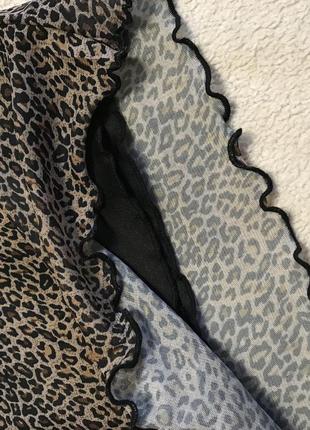 Леопардовая юбка shein2 фото