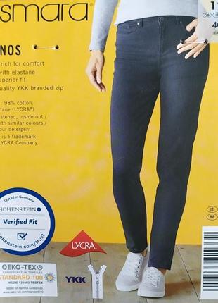 Женские джинсы slim fit esmara германия размер евро 38наш 443 фото