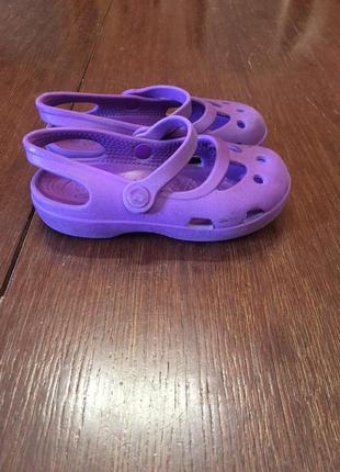 Кроксы  crocs с 8 -  25 р (15 см).