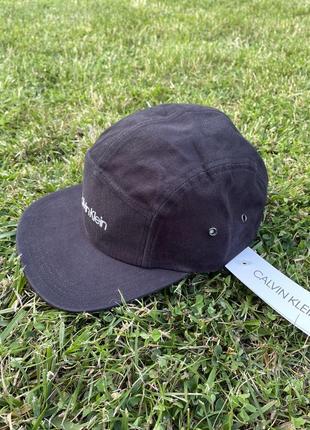 Новая кепка calvin klein бейсболка ( ck 5-panel black cap ) с америки7 фото