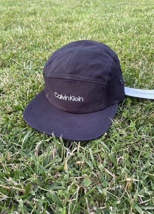 Новая кепка calvin klein бейсболка ( ck 5-panel black cap ) с америки5 фото