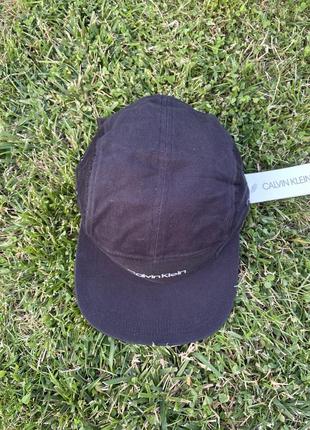 Новая кепка calvin klein бейсболка ( ck 5-panel black cap ) с америки4 фото