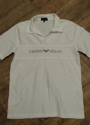 Поло чоловіче бренду emporio armani