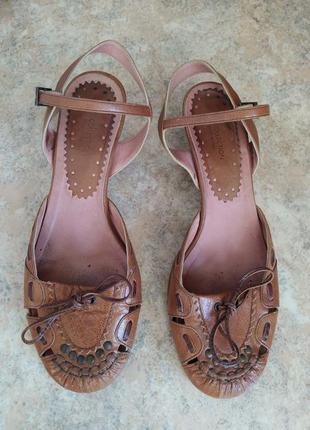 Босоніжки, кожа, італія, tj collection