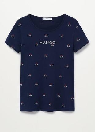 Футболка,футболка манго, футболка с логотипом, футболка фирменная7 фото