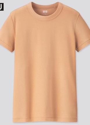 Футболка uniqlo размер хs  та l (orange 22)2 фото