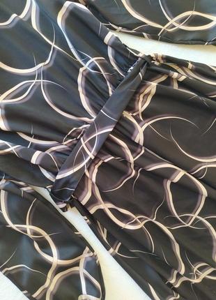 Сукня довга, широка спідниця, під пояс , італія6 фото
