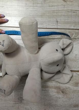 Gund baby анимированная плюшевая игрушка flappy the elephant3 фото