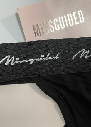 Жіночі трусики стрінги "missguided" (eur32, eur40, eur44)4 фото