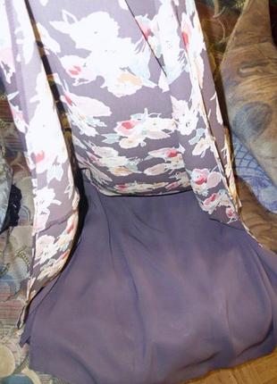 Брендовий річна довга спідниця максі в підлогу в ідеалі в кольорах шифонова6 фото