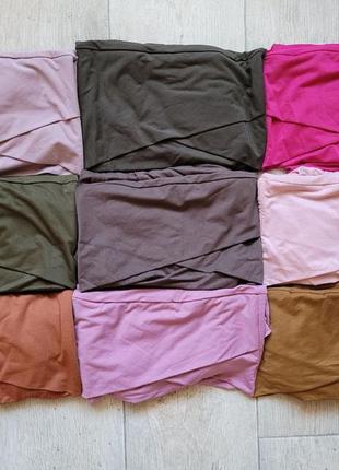 Хиджабы, платки, палантины, балаклавы, шарфы, амирки, боне, чалмушки и т.д.10 фото