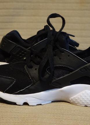 Об'єднані чорні фірмові кросівки nike air huarache 38 р. ( 24см.)6 фото