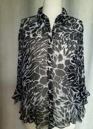 Женская шифоновая блуза, блузка6 фото