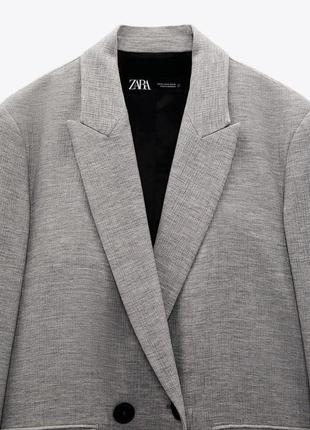 Zara сірий брючний костюм m-l2 фото