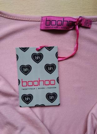 Літній пляжний натуральний комбінезон ромпер з шортами boohoo3 фото