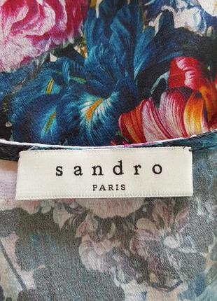 Платье sandro шёлк франция8 фото