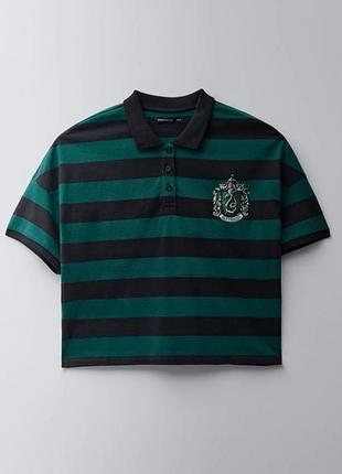 Футболка поло оверсайз harry potter слизерін