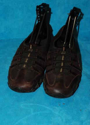 Skechers кроссовки коричневые 36 размер3 фото