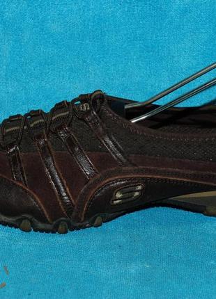 Skechers кроссовки коричневые 36 размер4 фото