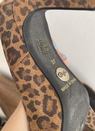 Туфлі леопардові5 фото