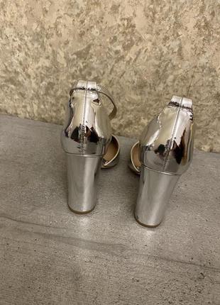 Asos, туфлі, туфлі, срібні туфлі, гарні туфлі , срібло