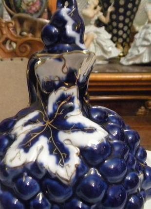 Графин - глечик виноград в кошику фарфор срср лпз