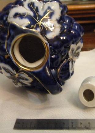 Графин - глечик виноград в кошику фарфор срср лпз