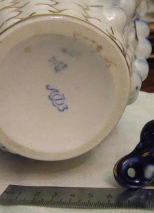 Графин - глечик виноград в кошику фарфор срср лпз