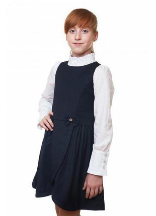 Сарафан синій 7171181104 шкільна форма