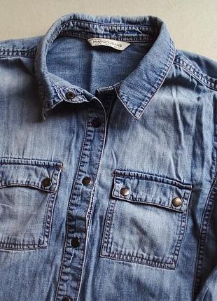 Джинсова сорочка з орлом 3