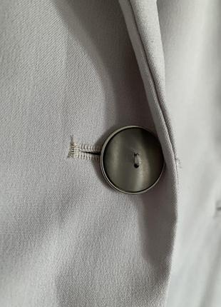 Базовий актуальний сірий блейзер піджак, жакет zara5 фото