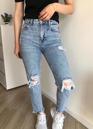 Джинсы bershka7 фото