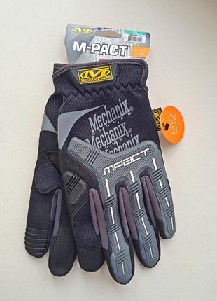 Тактичні рукавички mechanix m-pact.  оригінал. нові. куплені в сша